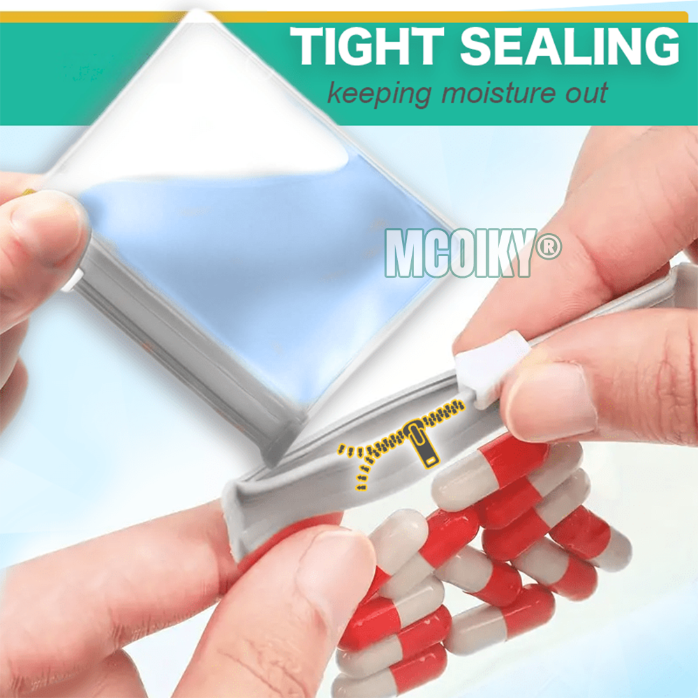 MCOIKY®  Reusable Zippered Mini Pouches (SET of 7)