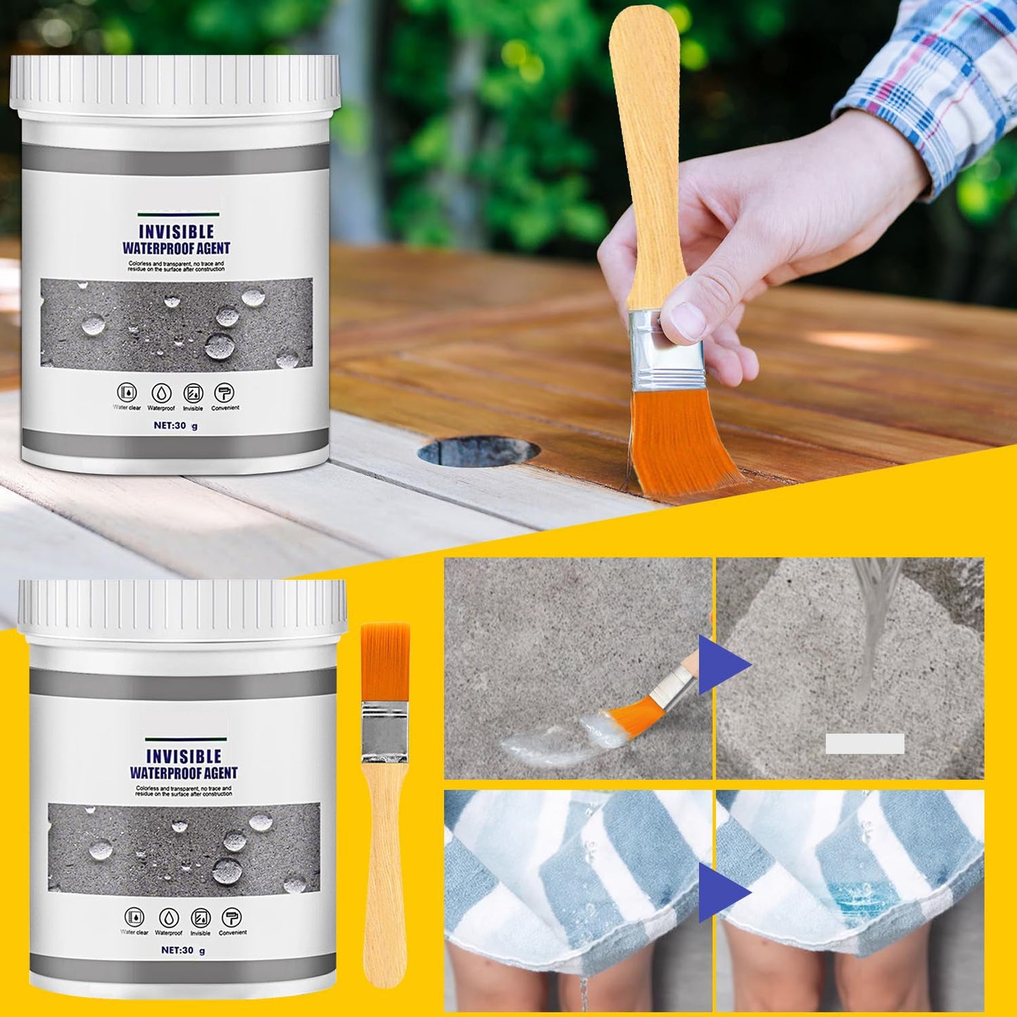 Dobshow®Transparent Waterproof Anti Leakage Agent - Long-Lasting Results
