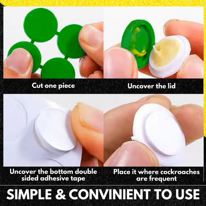 Cvreoz® QuikCatch Killer RoachAce Bait Station